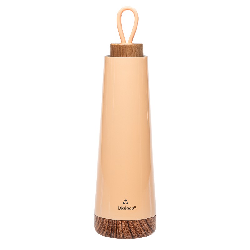 Gourde isotherme Abricot 500 ml - Chic Mic