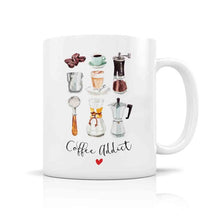Charger l&#39;image dans la galerie, Mug Céramique - Coffee addict - 350ml
