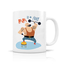 Charger l&#39;image dans la galerie, Mug Céramique - Papa le plus fort - 350ml
