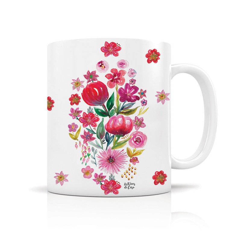 Mug Céramique - Floral Folk - 350ml