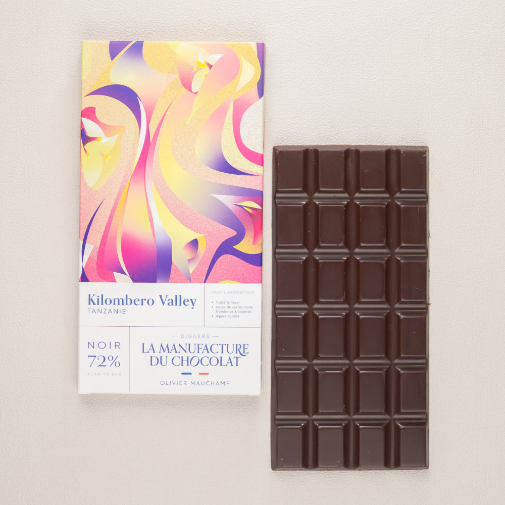 Tanzanie Kilombero Valley – Tablette Chocolat noir 72%
